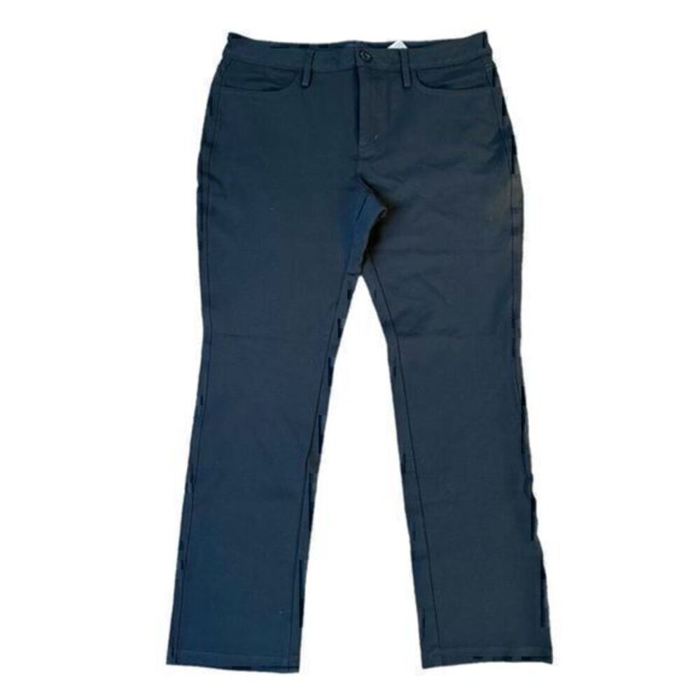 NYDJ Dark Grey Lift Tuck Technology Stretchy‎ Trouser Skinny Pants Size 10P
